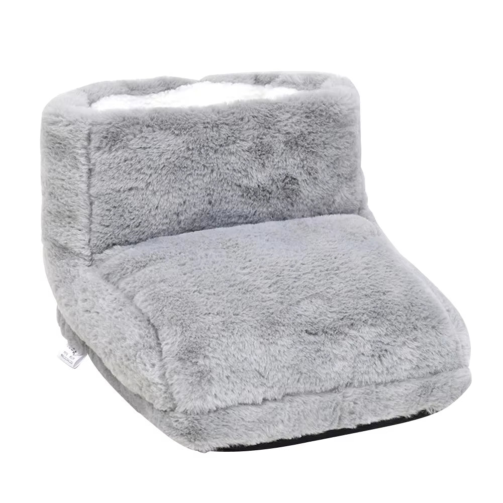Cozy USB Electric Foot Warmer Cushion - Fleece Suede Heated Pads for Ultimate Comfort at Home