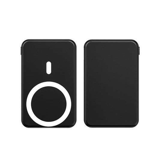 Sleek Wireless Magnetic Power Bank - 5000mAh/10000mAh Portable Charger for iPhone 16/15/14/13/12/11 Pro Max